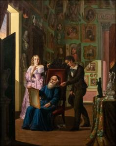 Século XIX, Avaliação de especialista em arte, assinado “Morselli”
